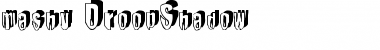 Download mashy DroopShadow Regular Font