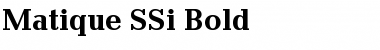 Download Matique SSi Bold Font