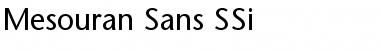 Download Mesouran Sans SSi Regular Font