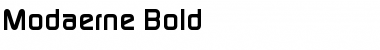 Download Modaerne Bold Font