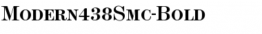Download Modern438Smc Bold Font