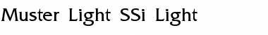 Download Muster Light SSi Light Font