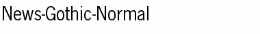 Download News-Gothic-Normal Regular Font