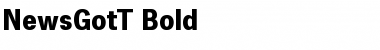Download NewsGotT Bold Font