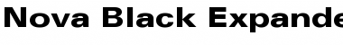 Download Nova Black Expanded SSi Black Expanded Font