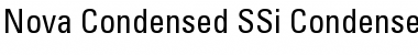 Download Nova Condensed SSi Condensed Font