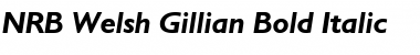 Download NRB Welsh Gillian Font