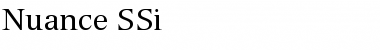 Download Nuance SSi Font