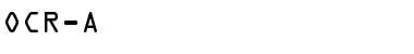 Download OCR-A Font