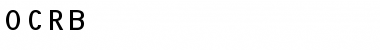 Download OCRB Font