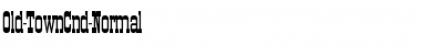 Download Old-TownCnd-Normal Font