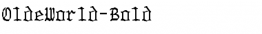 Download OldeWorld-Bold Font