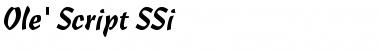 Download Ole' Script SSi Font Download Ole' Script SSi Font