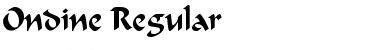 Download Ondine Font Download Ondine Font