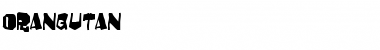Download Orangutan Font Download Orangutan Font