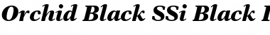 Download Orchid Black SSi Font