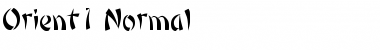 Download Orient 1 Font