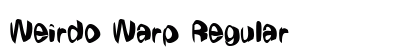 Weirdo Warp Regular preview