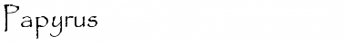 Download Papyrus Font