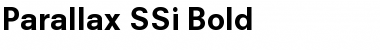 Download Parallax SSi Font
