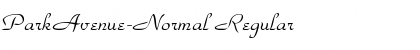 Download ParkAvenue-Normal Font Download ParkAvenue-Normal Font