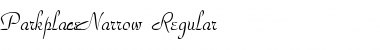 Download ParkplaceNarrow Font Download ParkplaceNarrow Font