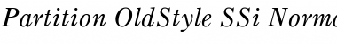 Download Partition OldStyle SSi Normal Font