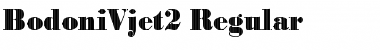 Download BodoniVjet2 Font