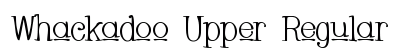 Whackadoo Upper Regular
