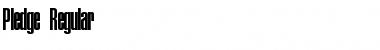 Download Pledge Font