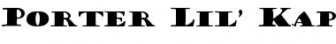 Download Porter Lil' Kaps Font