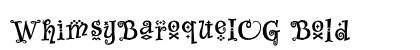 WhimsyBaroqueICG Bold