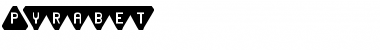Download Pyrabet Font Download Pyrabet Font
