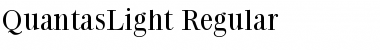 Download QuantasLight Regular Font