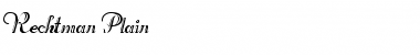 Download Rechtman Font