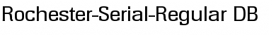 Download Rochester-Serial DB Regular Font