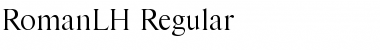 Download RomanLH Regular Font