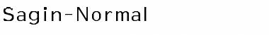 Download Sagin-Normal Regular Font
