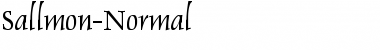 Download Sallmon-Normal Font