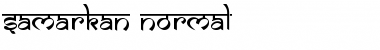 Download Samarkan Normal Font