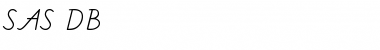 Download SAS DB Font Download SAS DB Font