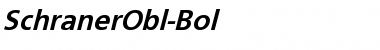 Download SchranerObl-Bol Font