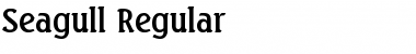 Download Seagull Regular Font