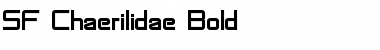 Download SF Chaerilidae Bold Font