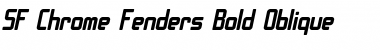 Download SF Chrome Fenders Bold Oblique Font