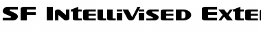 Download SF Intellivised Extended Regular Font Title Preview
