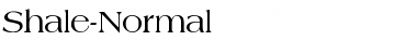 Download Shale-Normal Regular Font