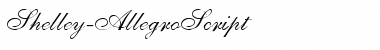 Download Shelley-AllegroScript Regular Font