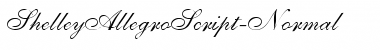 Download ShelleyAllegroScript-Normal Regular Font