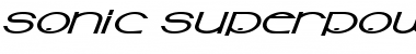 Download Sonic Superpowers Regular Font